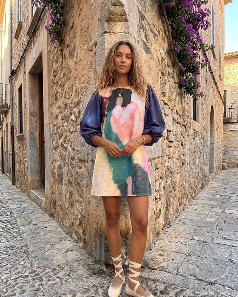Girl with flower ( dress )
