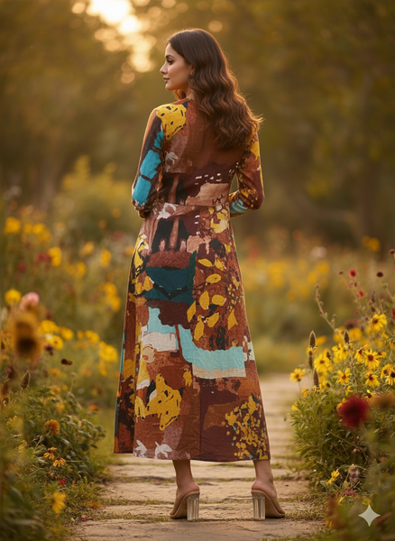 Ducks in my garden ( dress )