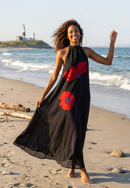 Black boom  ( backless dress )