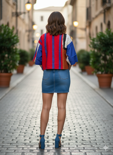 Nostalgia crop shirt