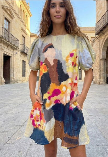 Man with flower ( dress )