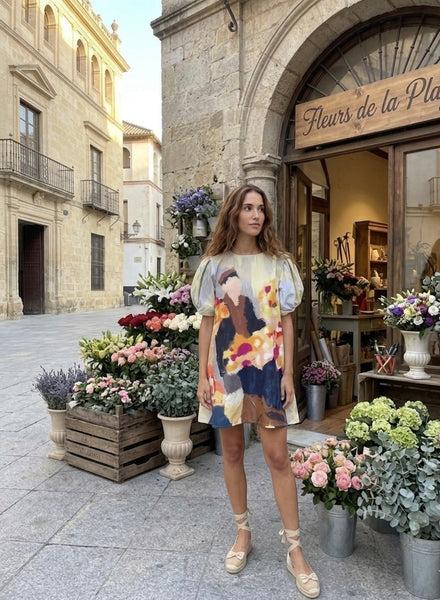 Man with flower ( dress )