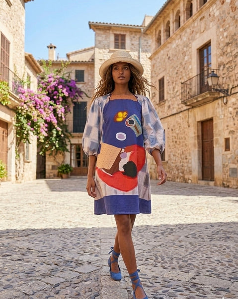 The backyard  ( dress )