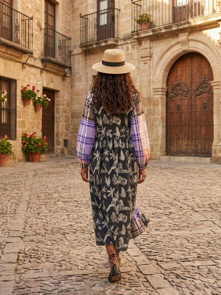 Earthy love ( maxi dress  )