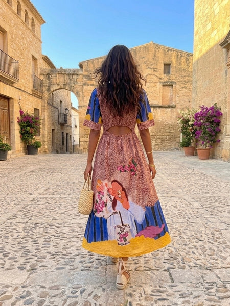 High tea ( cut out maxi )
