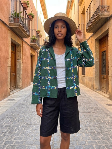 Garden  ( Applique jacket )