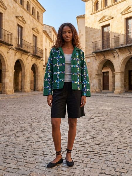 Garden  ( Applique jacket )