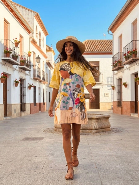Floral drama ( dress )