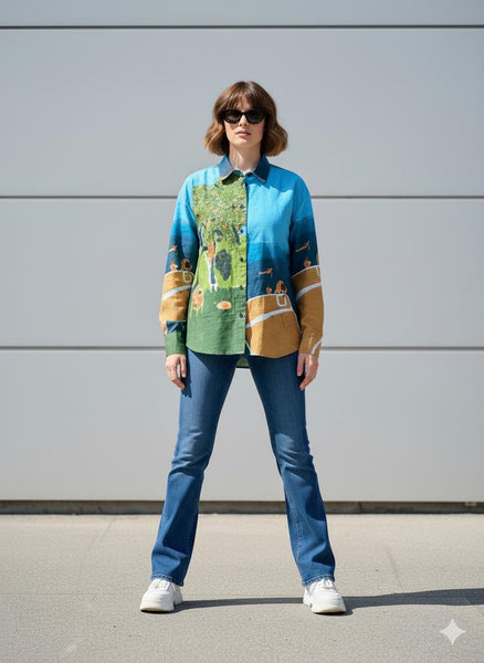 Mid summer ( oversized shirt )