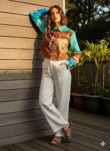 Water baby 2  ( crop shirt )