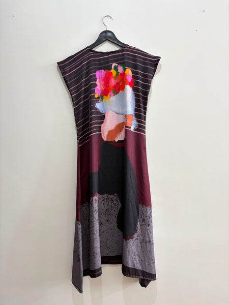 Boy & bouquet ( midi dress )