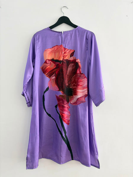 Purple haze ( kurta pants set - 2 pc )