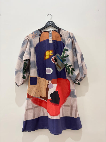 The backyard  ( dress )