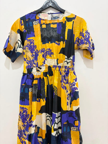Purple lady ( back tie maxi )
