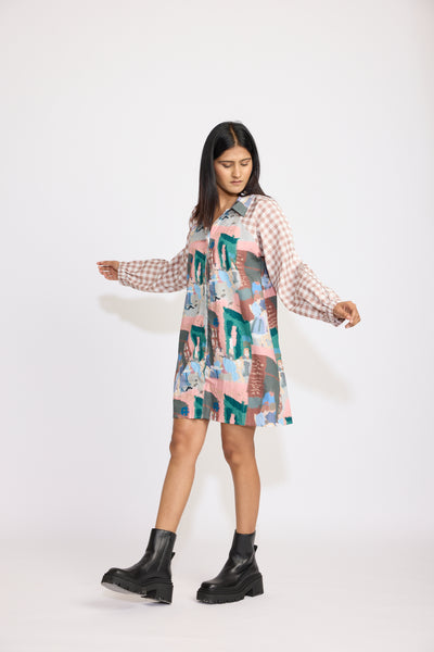 Walking street ( shirt dress )