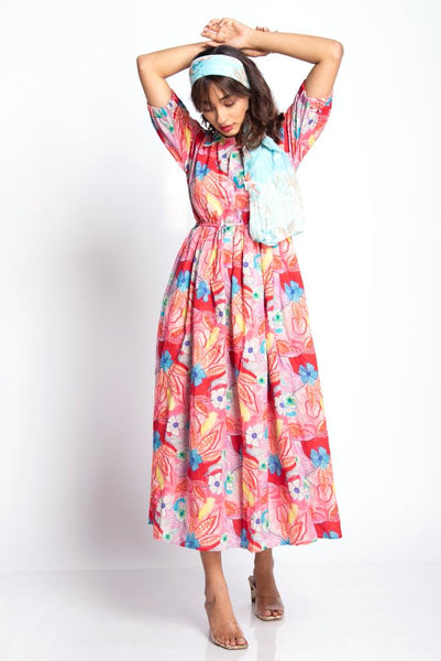 English garden maxi