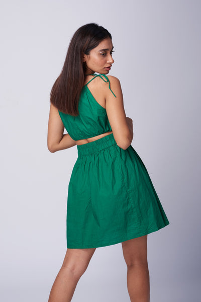 Green Sunday dress