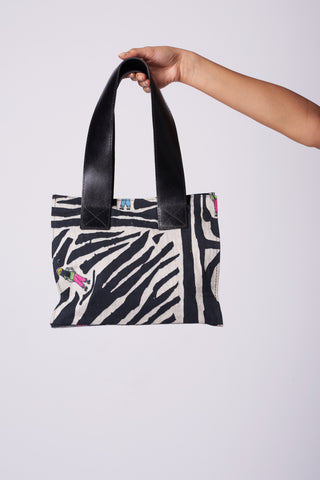 Zebra world bag