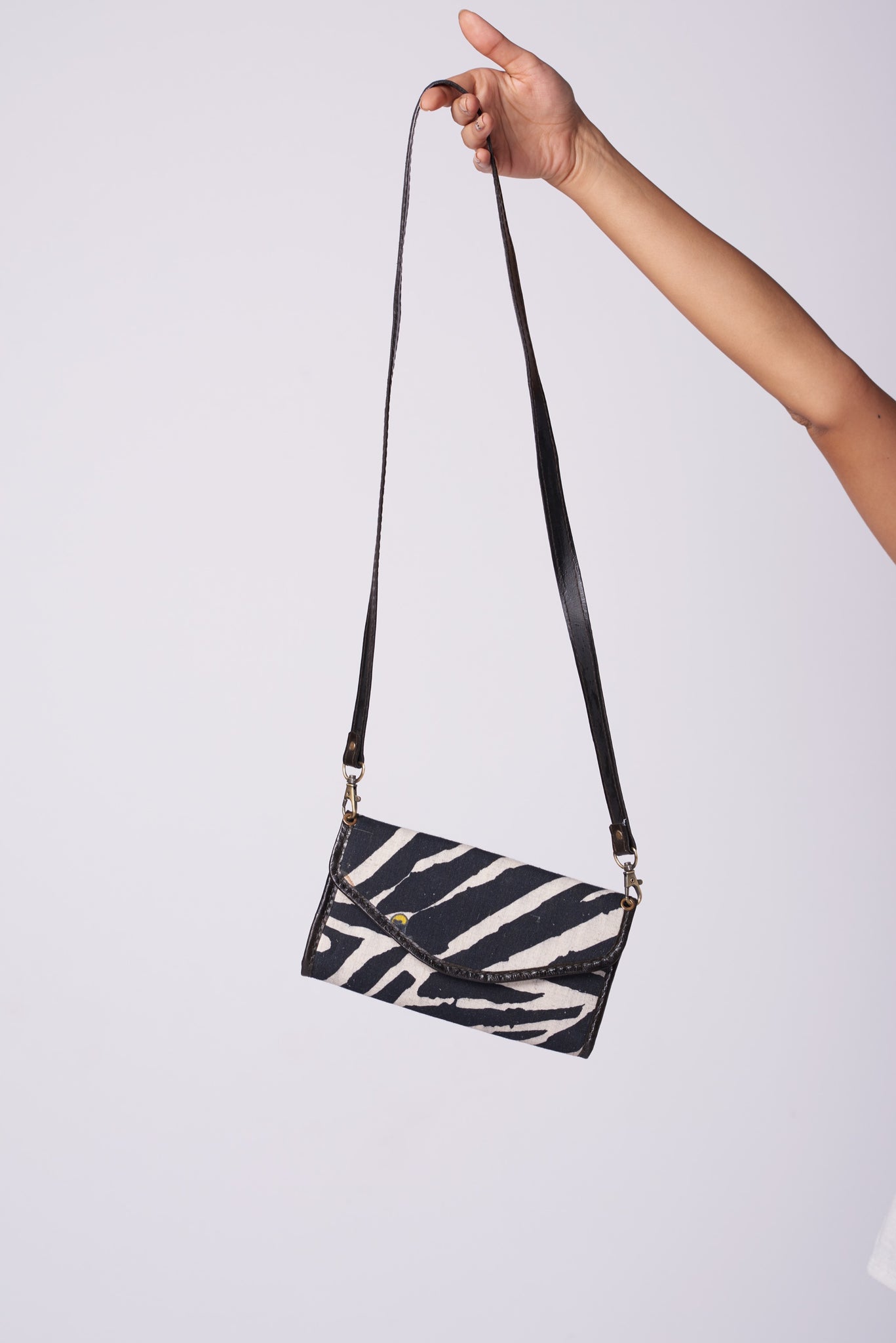 Zebra sling bag