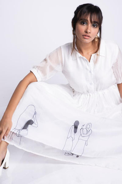 Mainstand midi dress