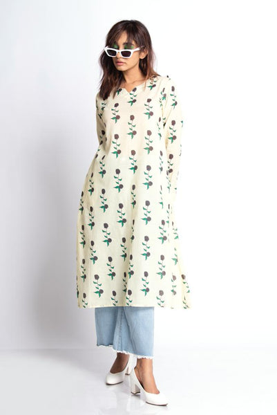 Sunflower kurta